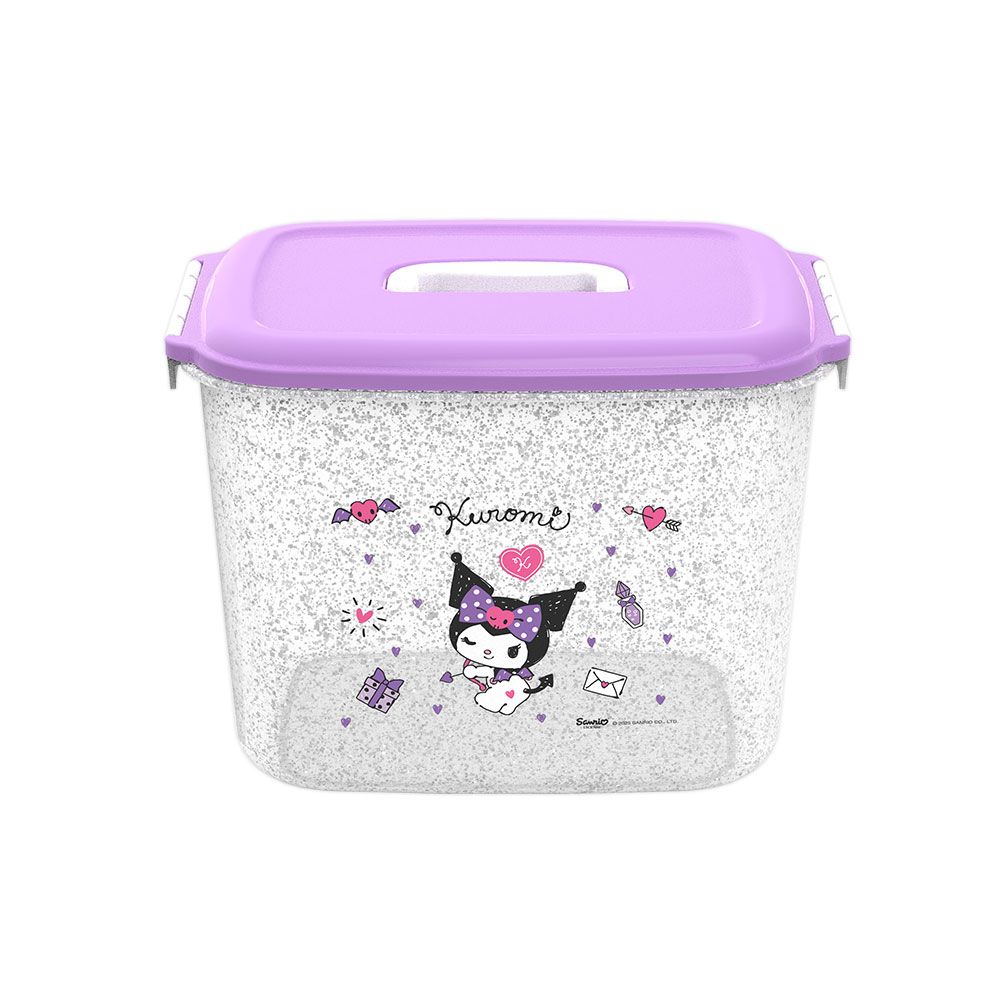 ชุดกล่องอาหาร คุโรมิรวมฝา 100 ชิ้น