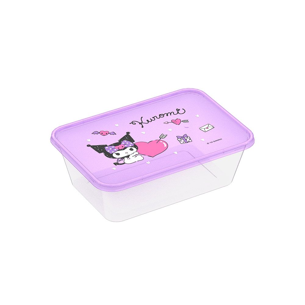 ชุดกล่องอาหาร คุโรมิรวมฝา 100 ชิ้น