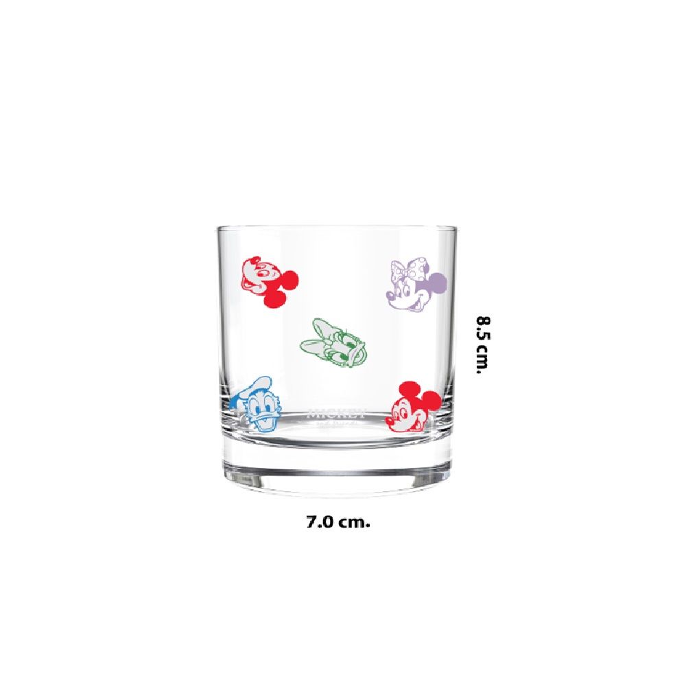 ชุดแก้วน้ำ มิกกี้แอนด์เฟรนด์ 385 มล. แพ็ค 4