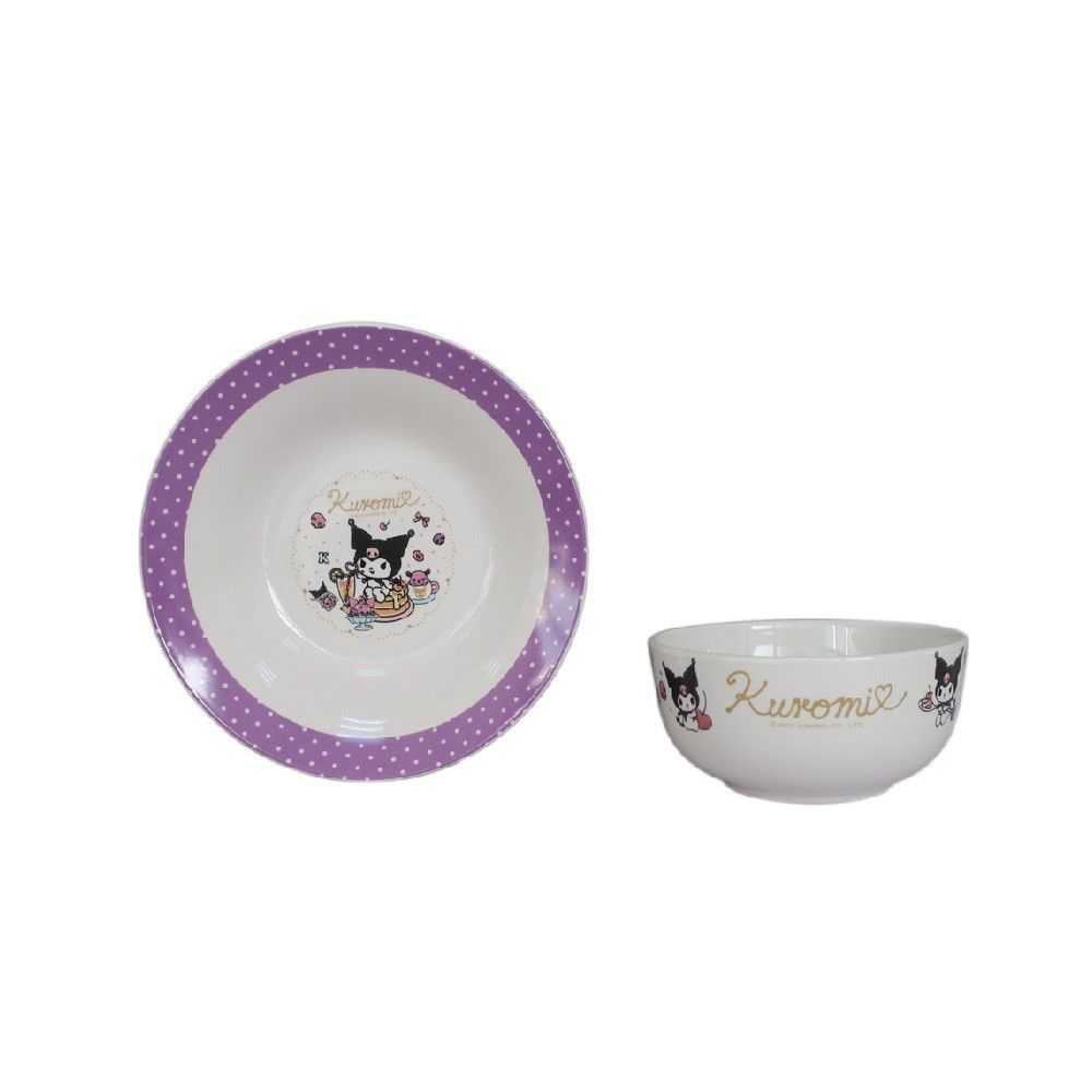 ชุดจานเซรามิคซานริโอ 6 ชิ้น