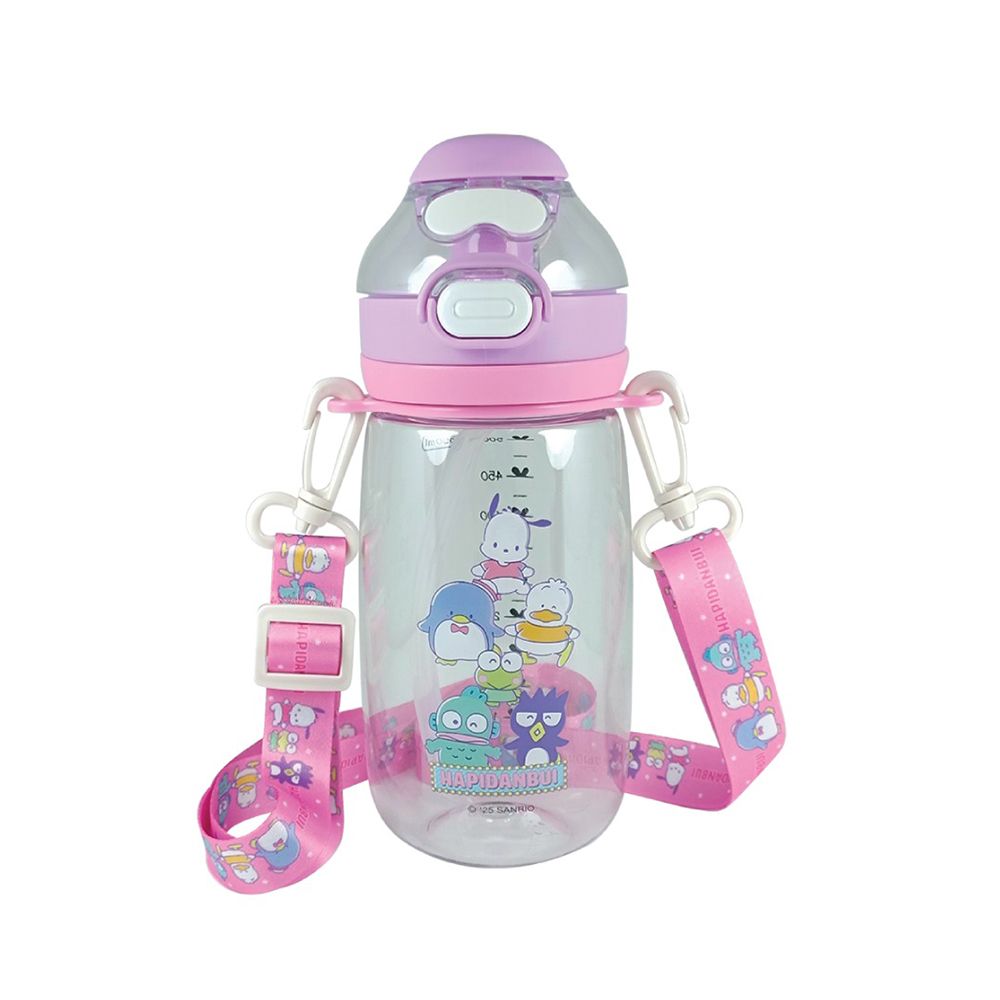 กระติกน้ำเด็ก ซานริโอ พร้อมสายสะพาย 500 มล.(คละแบบ)