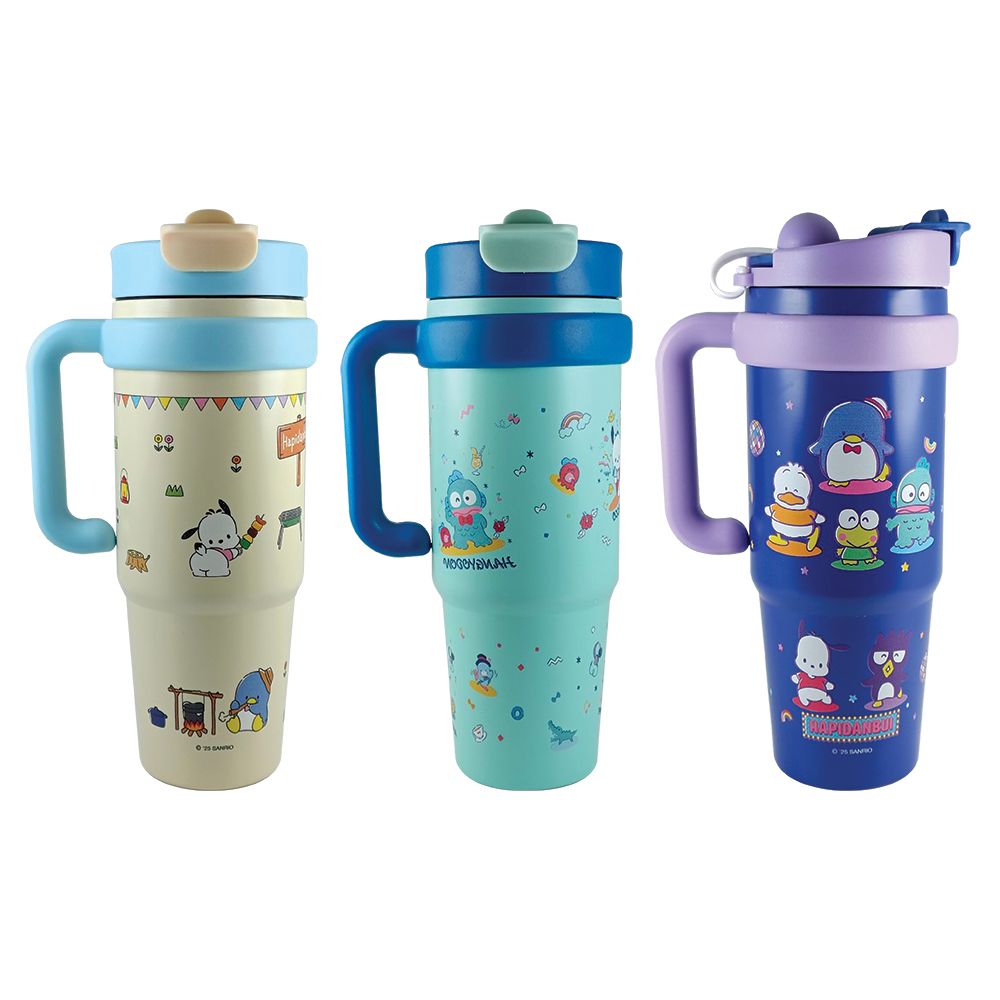 แก้วเก็บอุณหภูมิ มีหูจับ ซานริโอ 30 ออนซ์ (คละแบบ)