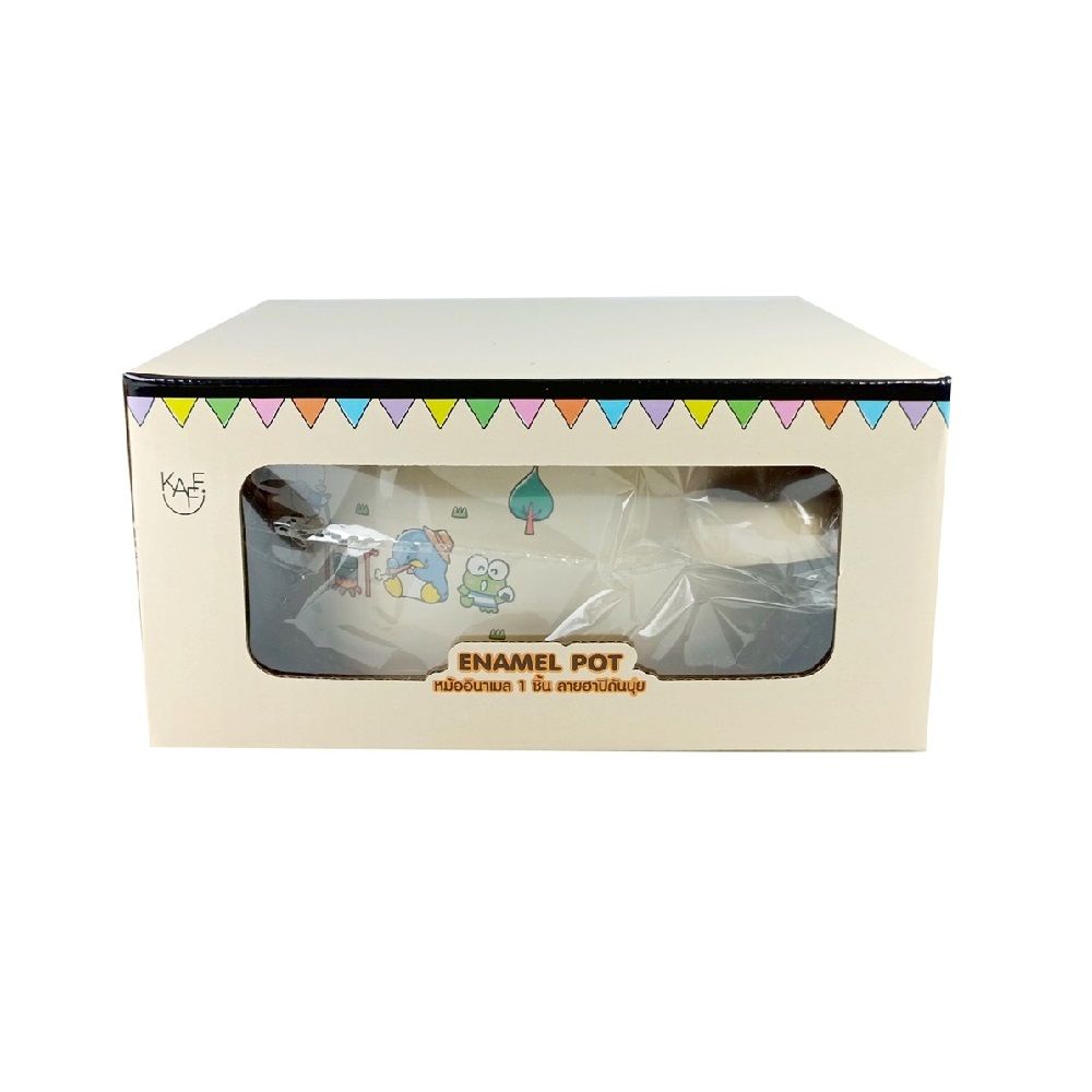 หม้ออินาเมล ซานริโอ พร้อมฝา 18 ซม. (คละสี)