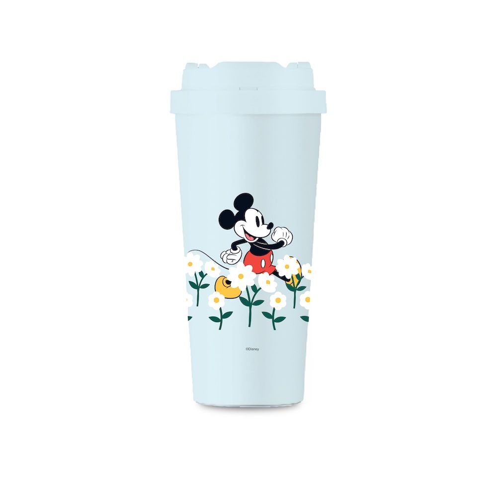 LOCKNLOCK แก้วเก็บอุณหภูมิ ดีสนีย์ สีฟ้า 550 มล.