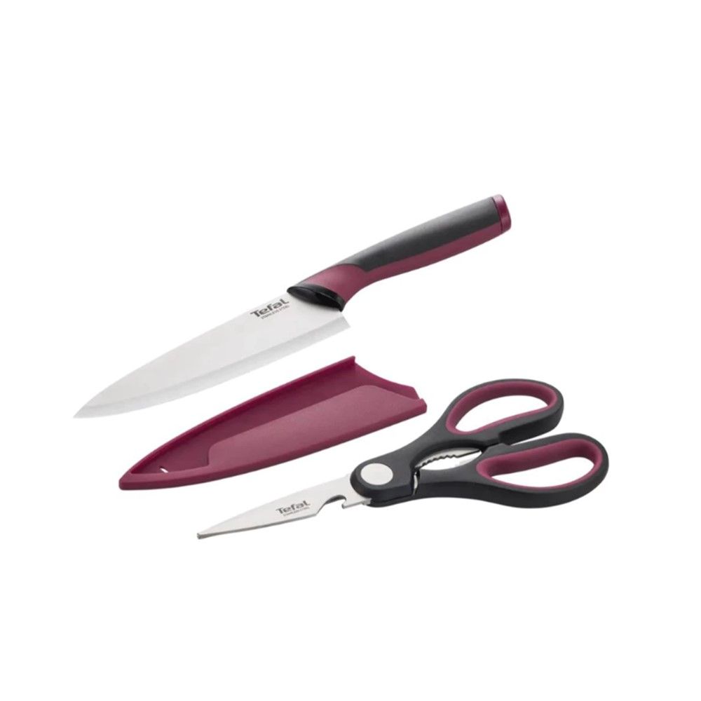 TEFAL COMFORT SET 2 SCISSORS + KNIFE 15 CM