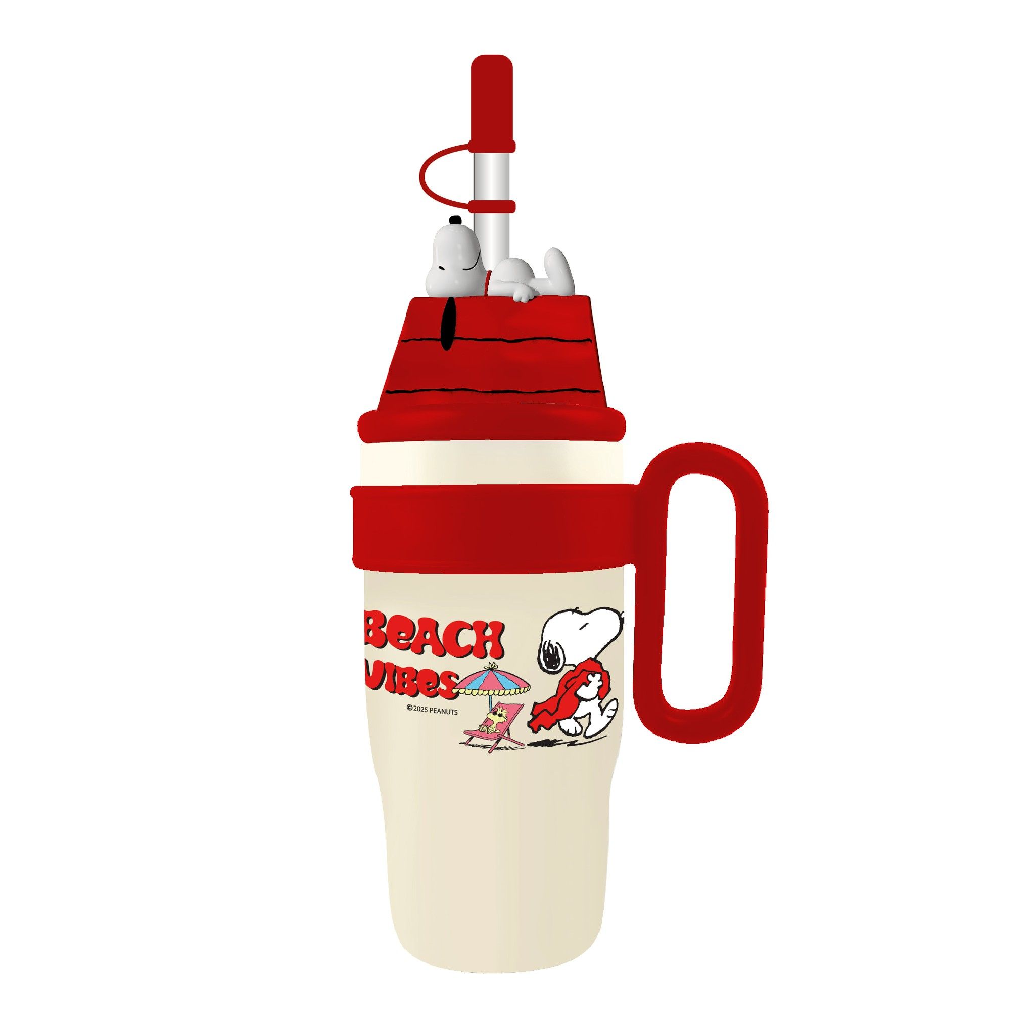 แก้วน้ำ สเตนเลสสนูปปี้หัวโต 800 มล. (คละแบบ)