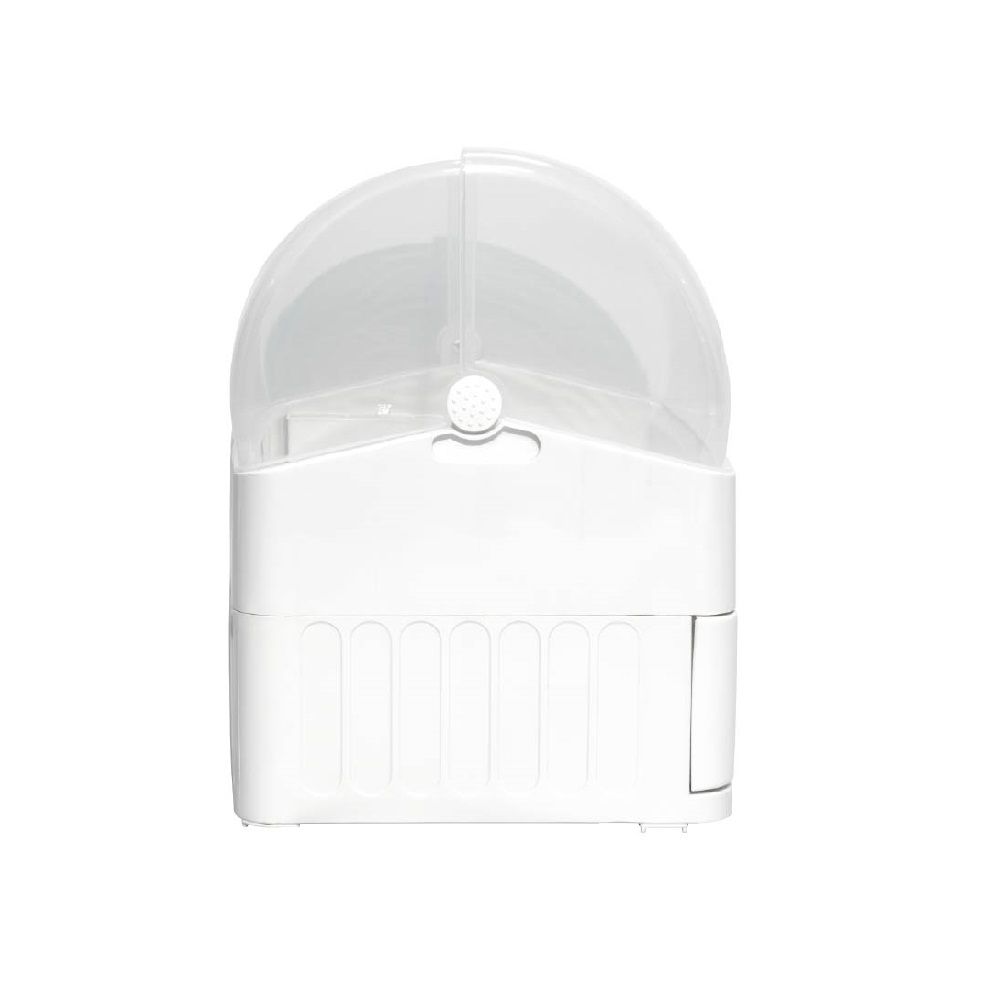 โมเมนโต ที่คว่ำจานฝาโดมพร้อมลิ้นชัก สีขาว