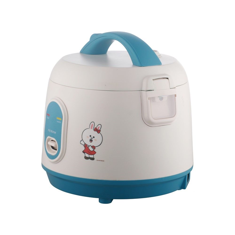มายโฮม หม้อหุงข้าว LINE สีฟ้า 1 ลิตร รุ่น RC1005