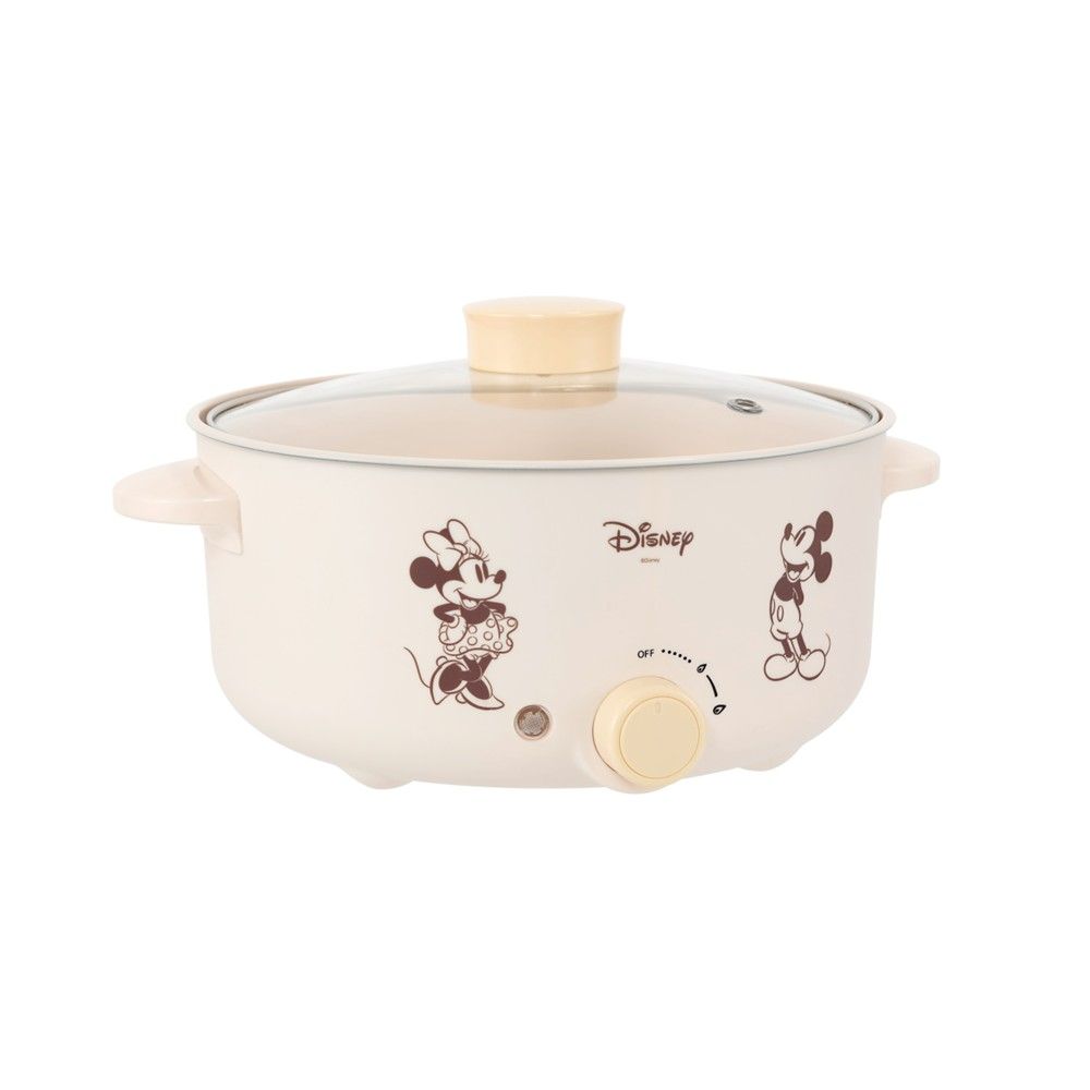 โลตัสดิสนีย์ หม้อสุกี้ Y25 สีเบจ 3 ลิตร รุ่น EP1002