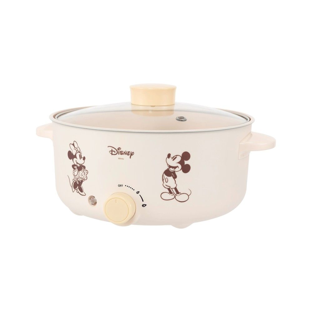 โลตัสดิสนีย์ หม้อสุกี้ Y25 สีเบจ 3 ลิตร รุ่น EP1002