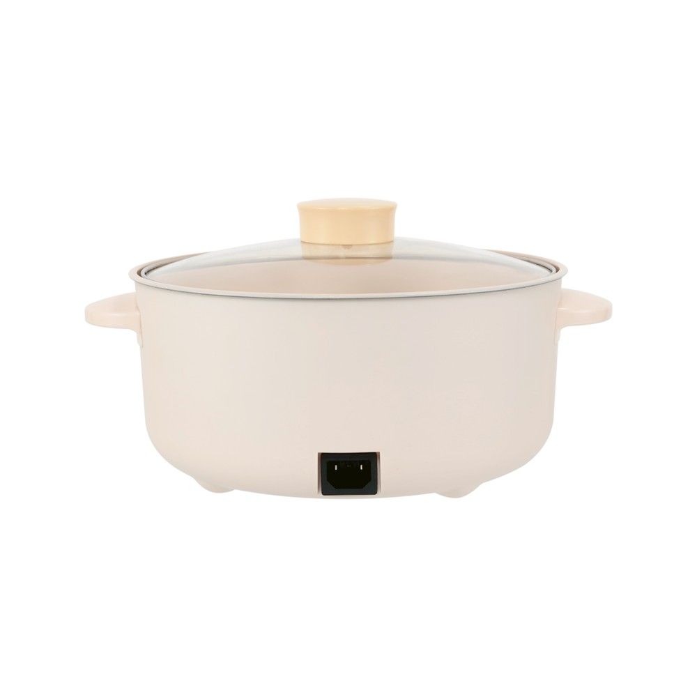 โลตัสดิสนีย์ หม้อสุกี้ Y25 สีเบจ 3 ลิตร รุ่น EP1002