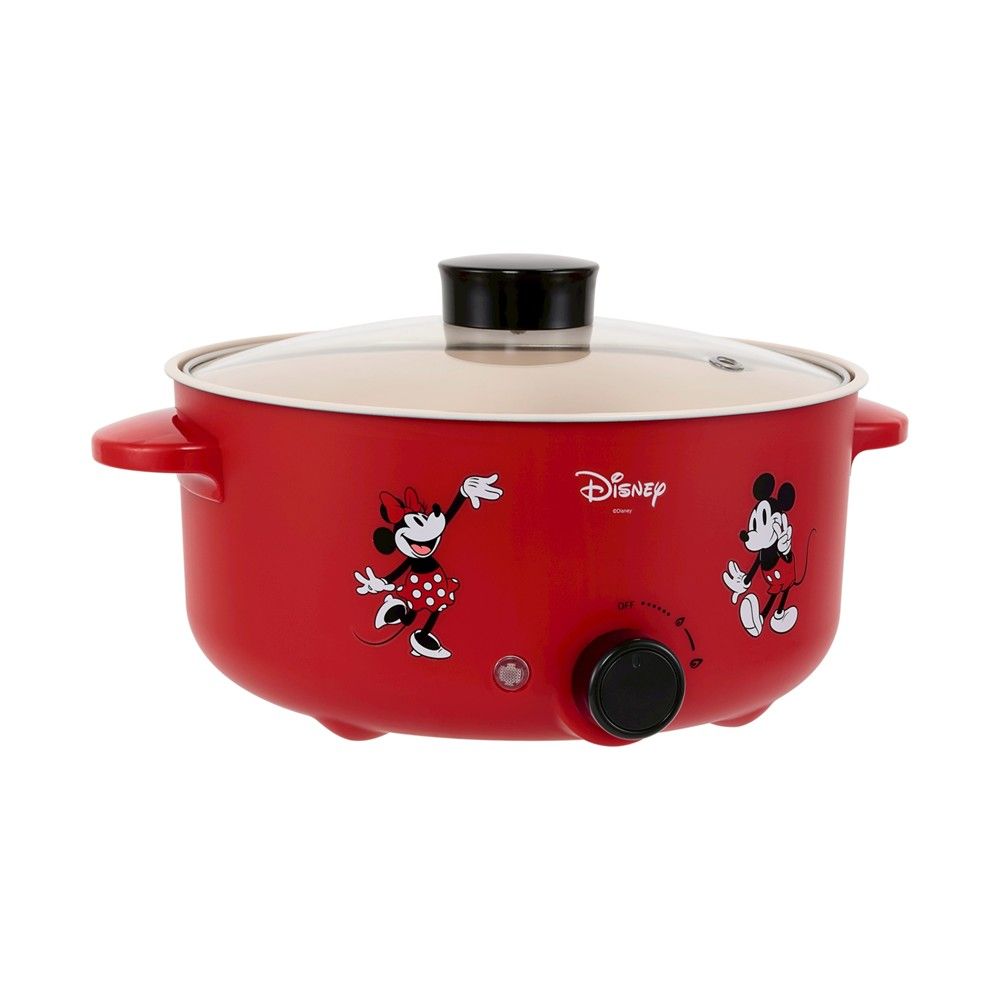 โลตัสดิสนีย์ หม้อสุกี้ Y25 สีแดง 3 ลิตร รุ่น EP1002