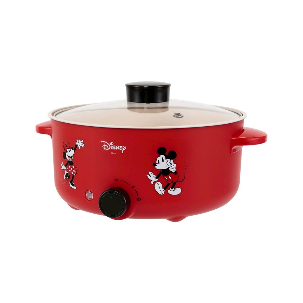 โลตัสดิสนีย์ หม้อสุกี้ Y25 สีแดง 3 ลิตร รุ่น EP1002