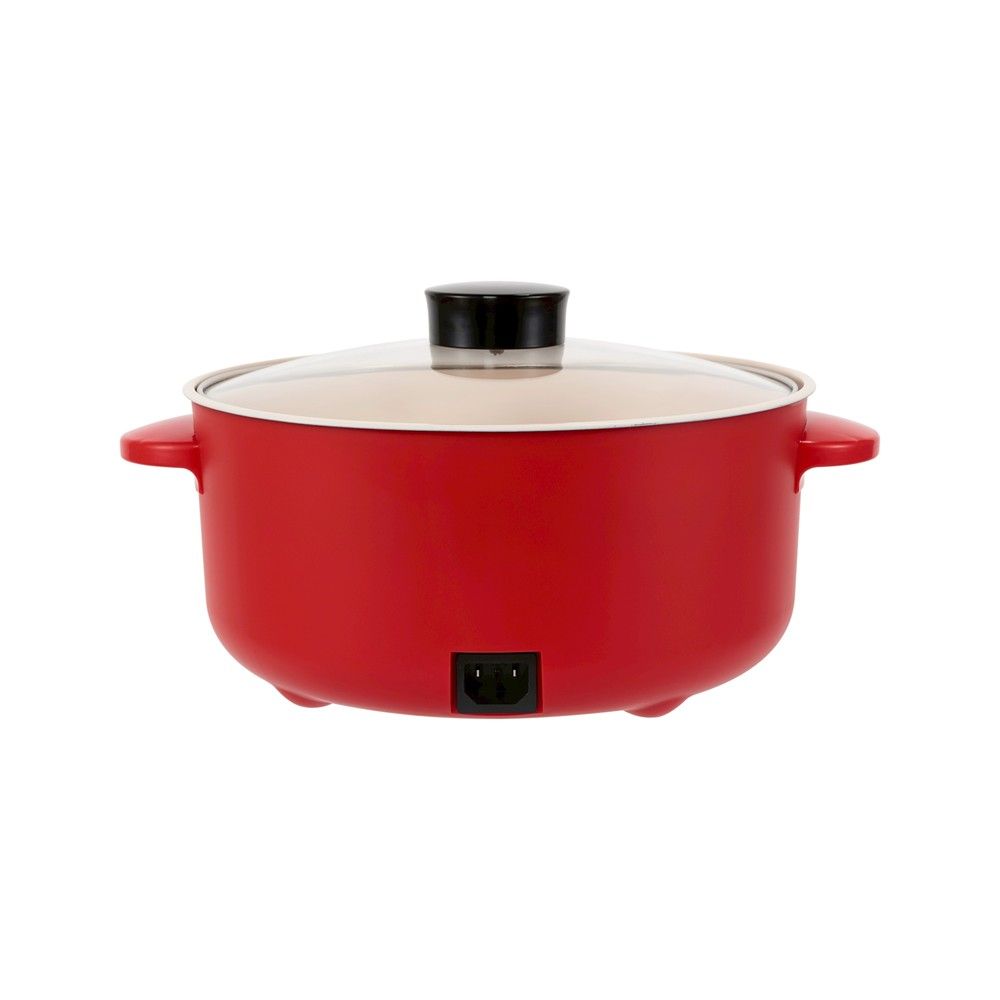 โลตัสดิสนีย์ หม้อสุกี้ Y25 สีแดง 3 ลิตร รุ่น EP1002