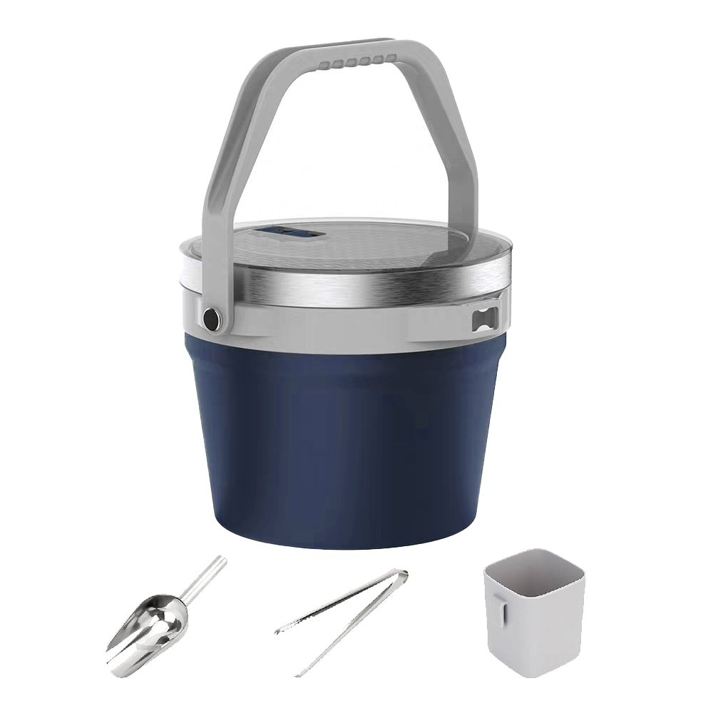 ถังน้ำแข็งสแตนเลส เก็บความเย็นขนาด 7.2 ลิตร (คละลาย)