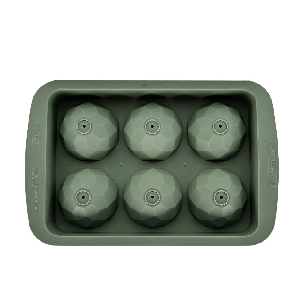 ล็อกแอนด์ล็อก ที่ทำน้ำแข็งทรงกลม 3 ชิ้น