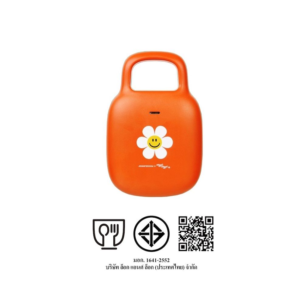 JENNIFEROOM เครื่องทำวาฟเฟิล รุ่น JRKTH-SM0601OG-B