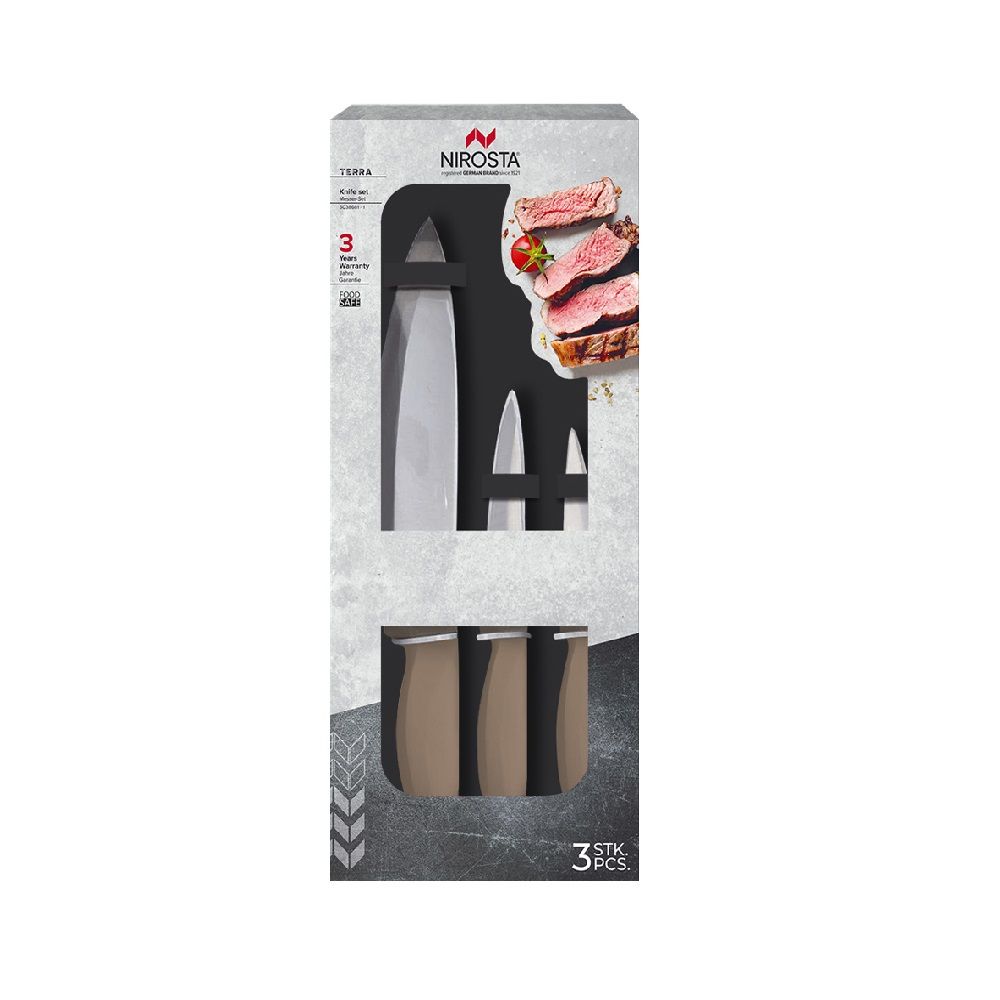 FACKELMANN KNIFE SET 3 PCS.