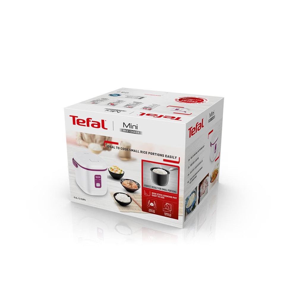 TEFAL หม้อหุงข้าว 0.4 ลิตร สีม่วง รุ่น RK1721