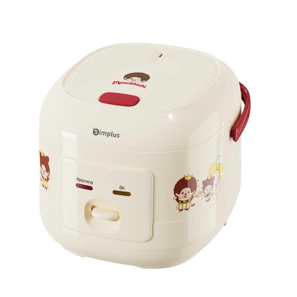 SIMPLUS หม้อหุงข้าว มอนชิชิ 2 ลิตร รุ่น DFBA013CRLT-MC-TH
