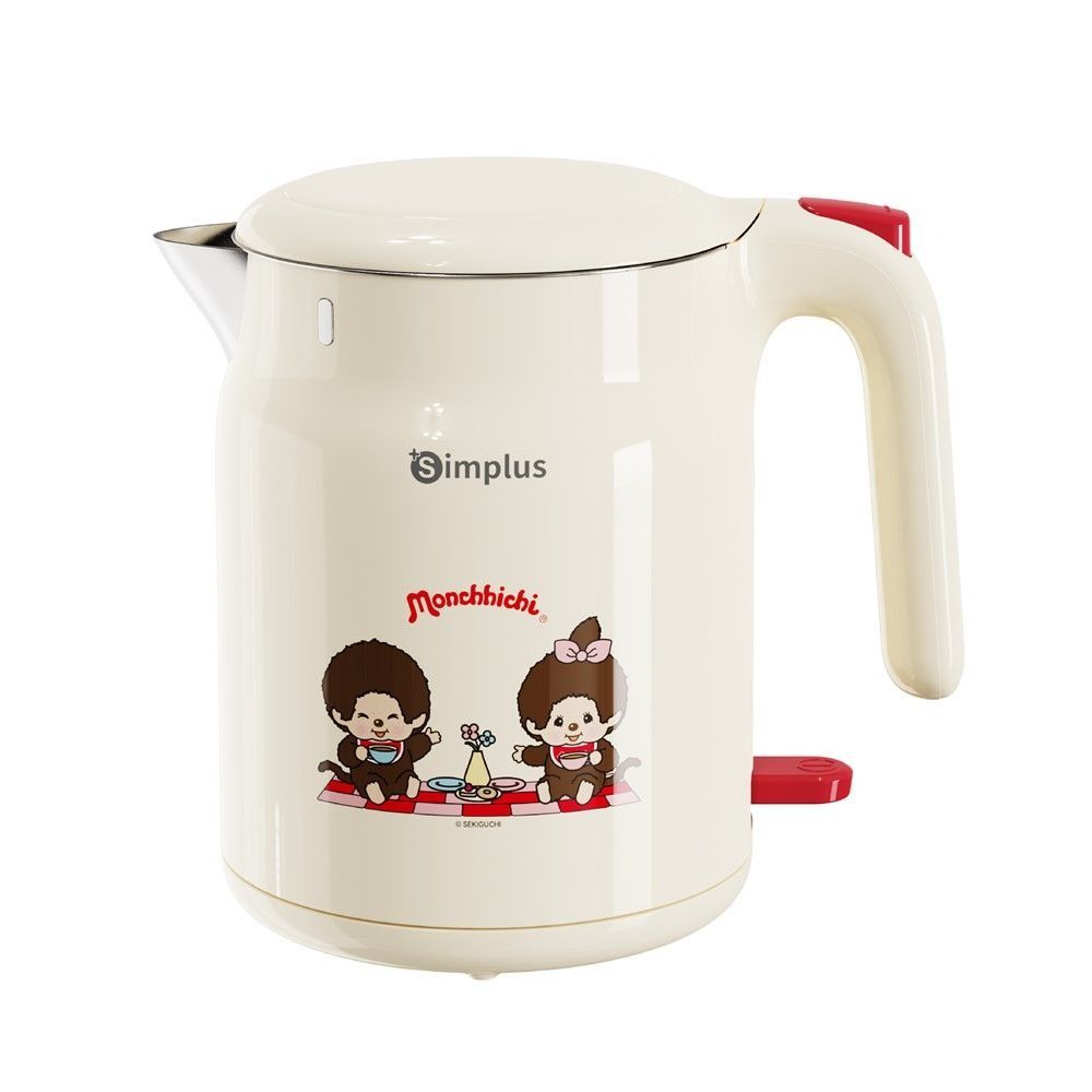SIMPLUS ELECTRIC KETTLE MONCHHICHI 1 L DRSH010CRLT-MC