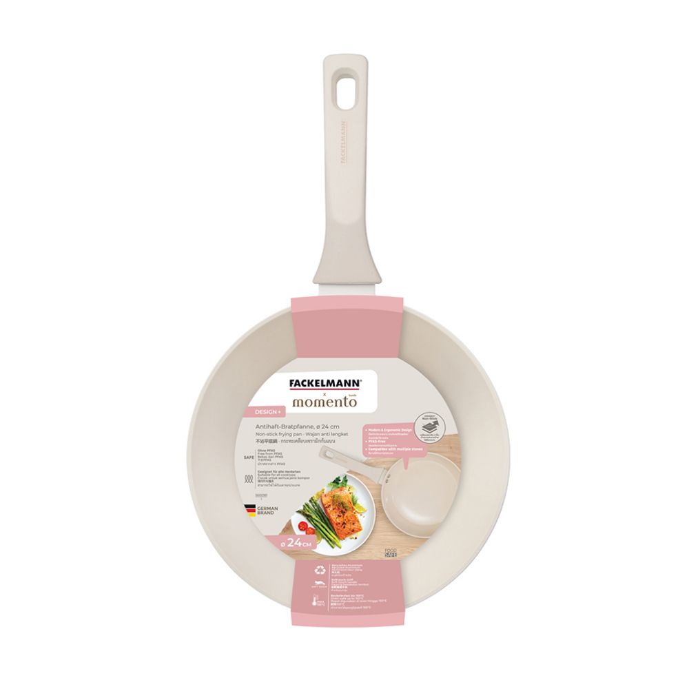 MOMENTO X FACKELMANN FLAT PAN DESIGN 24 CM
