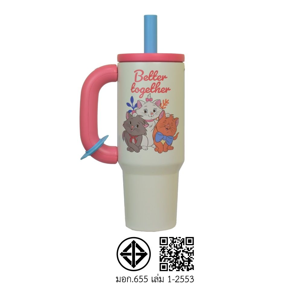LOTUSS DISNEY แก้วน้ำสเตนเลส มารี 1200 มล.