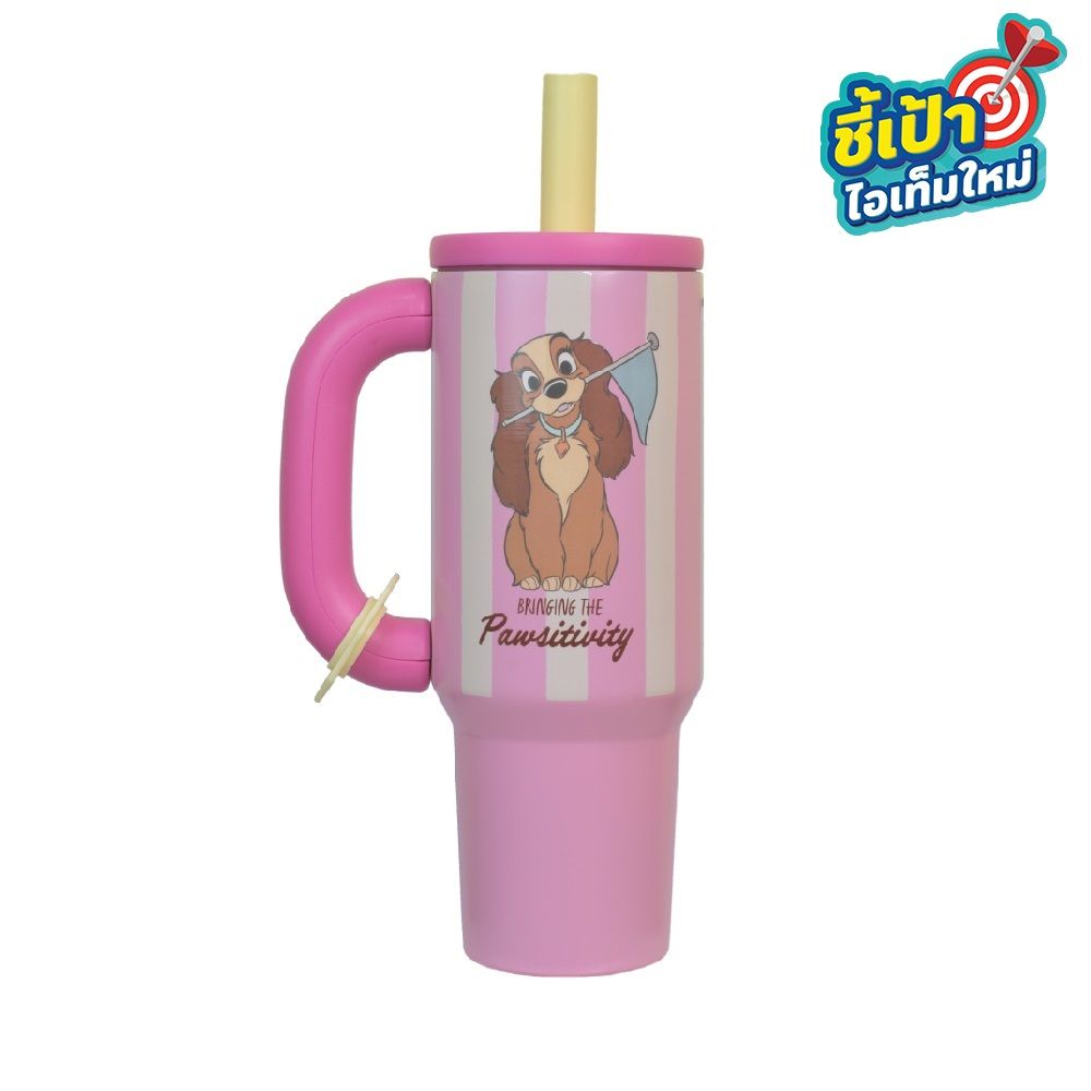 LOTUSS DISNEY LADY STAINLESS TUMBLER 1200 ML