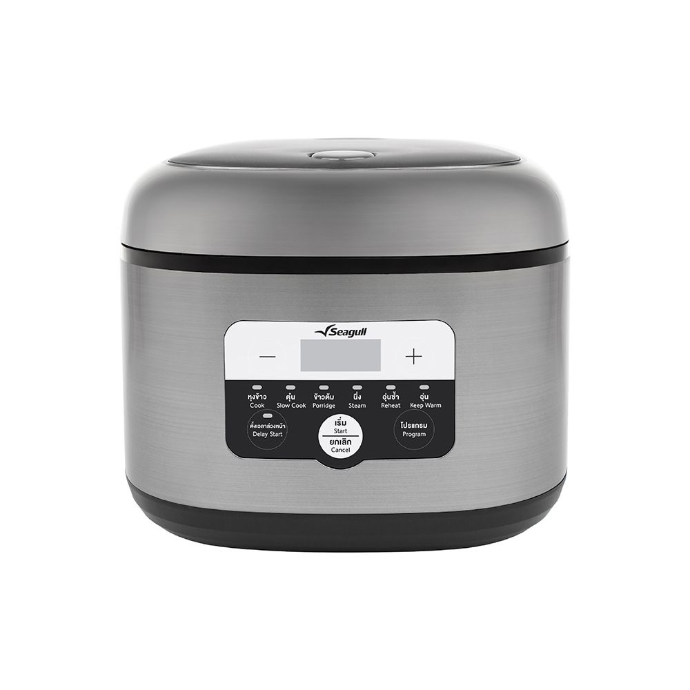 SEAGULL DIGITAL RICE COOKER 1.8 L BLACK