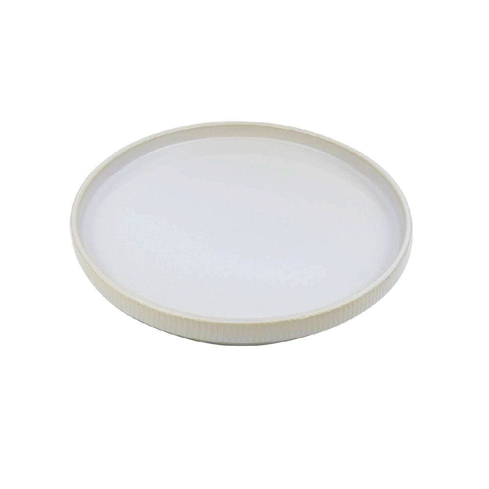 CERAMIC DINNER PLATE 815-1 WHITE 10.4 INCH