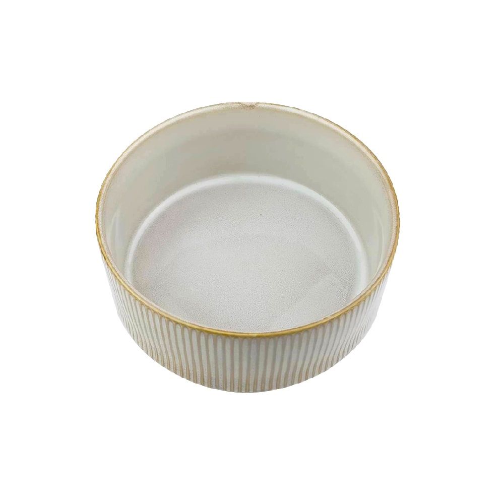 CERAMIC BOWL MODEL 815-3 WHITE 5.5 INCH