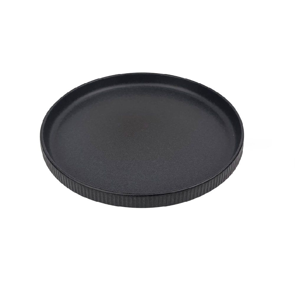 CERAMIC DESSERT PLATE 544-2 GRAY 8.4 INCH
