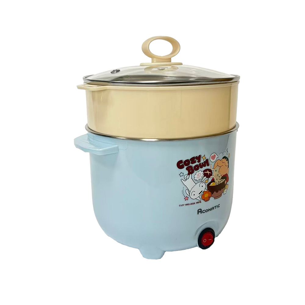 ACONATIC หม้อต้มไฟฟ้าชินจัง 1 ลิตร รุ่น AN-POT601