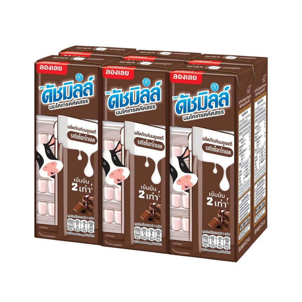 DUTCH MILL SELECTED UHT MILK CHOCOLATE 225 ML PACK 6 | Lotus's
