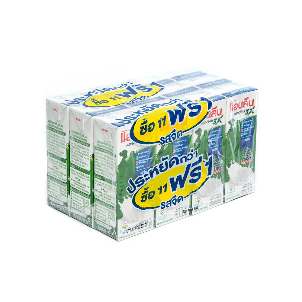 ANLENE ACTIFIT3 UHT PLAIN (11+1)180 ML X12