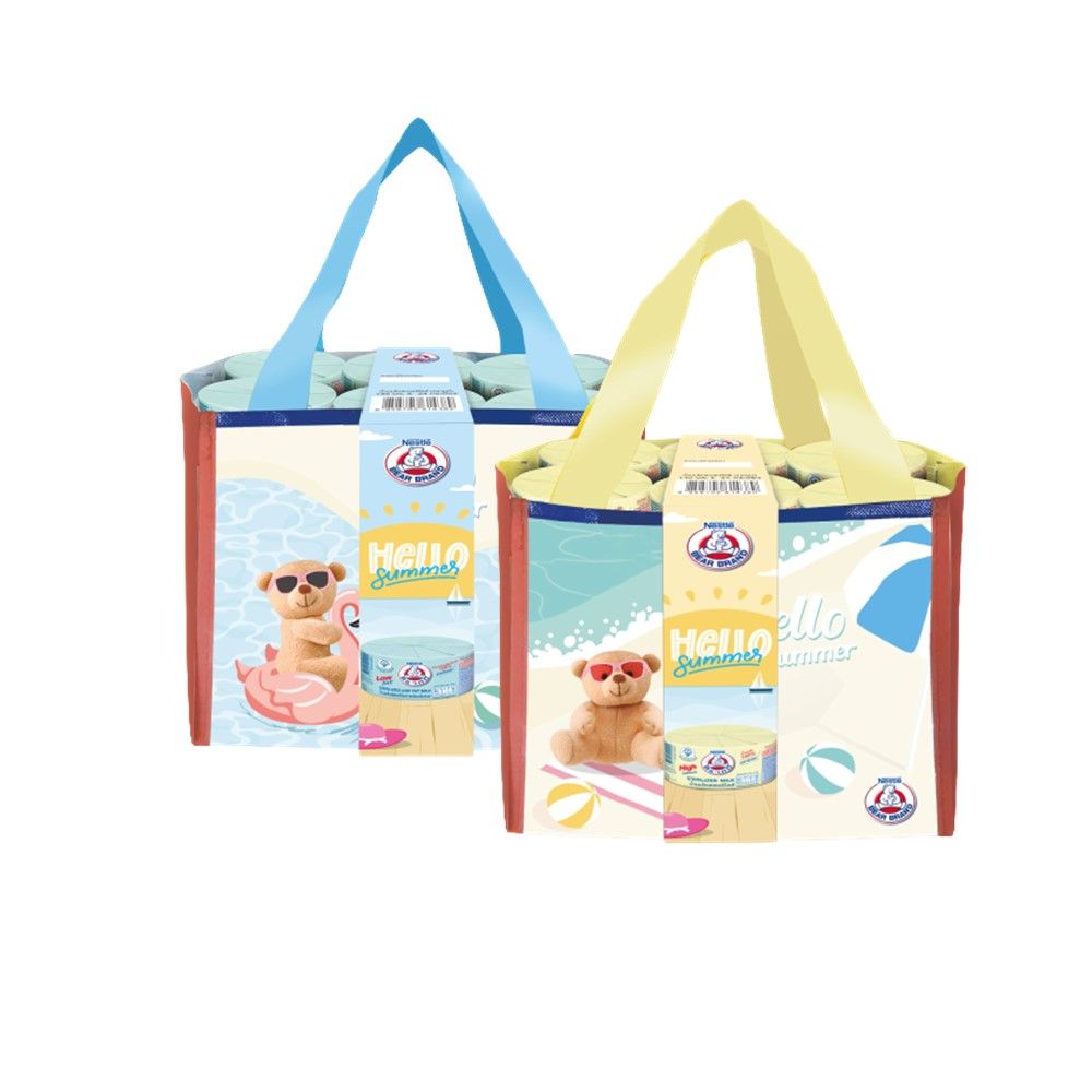 BEAR BRAND STERILIZED MILK SUMMER NEW YEAR GIFTSET