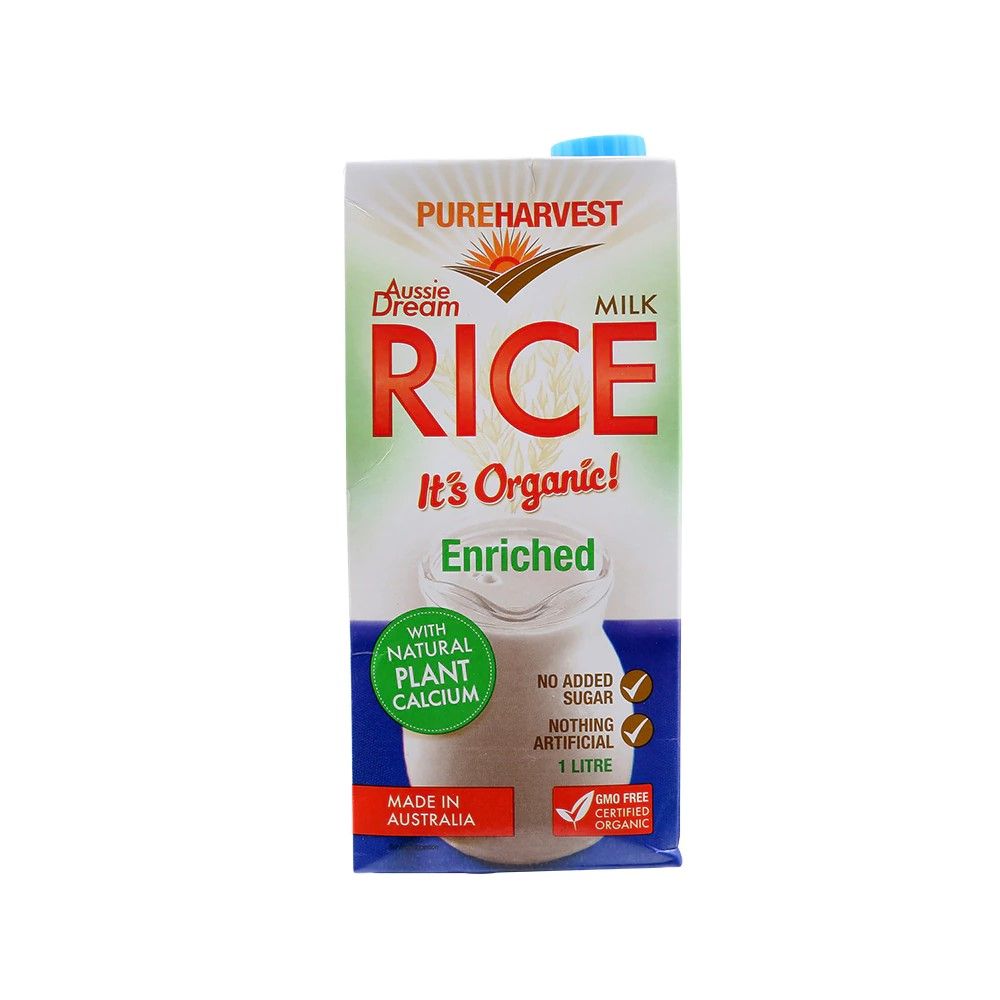PUREHARVEST AUSSIE DREAM ORGANIC RICE MILK 1 L