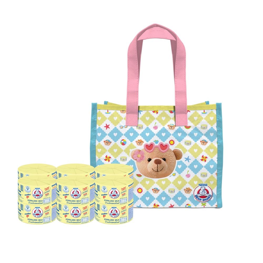 ตราหมี นมสเตอริไลส์ซัมเมอร์กิฟท์เซ็ต ปี 2026 (คละแบบ)