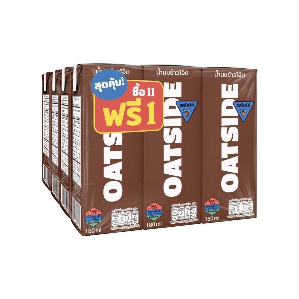 OATSIDE OATMILK COCOA FLAVOR 180 ML PACK 11+1