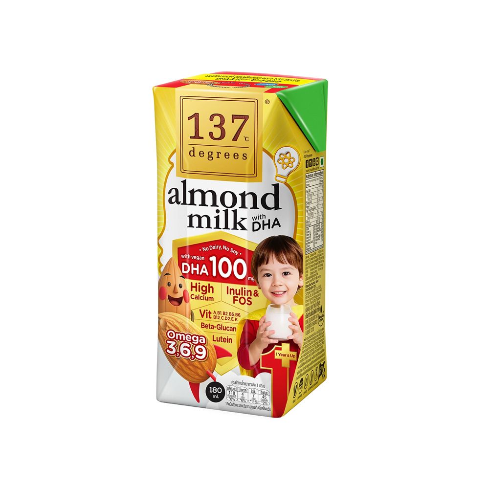 137 DEGREES ALMOND MILK DHA 180 ML