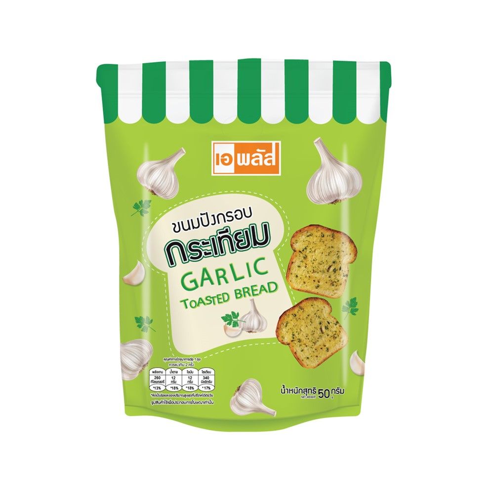 A PLUS GARLIC TOASTED BREAD 50 G
