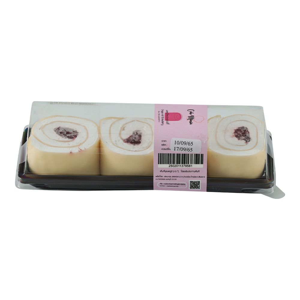 CAKE MANIA CREPE ROLL STRAWBERRY 95 G
