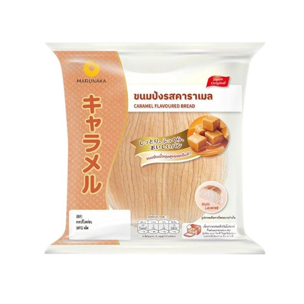 MARUNAKA CARAMEL FLAVOURED BREAD 75 G