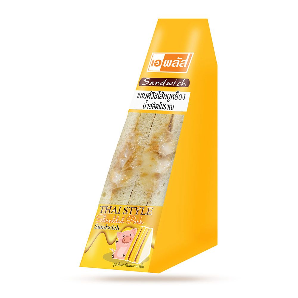A PLUS THAISTYLE SHREDDED PORK SANWICH 65 G