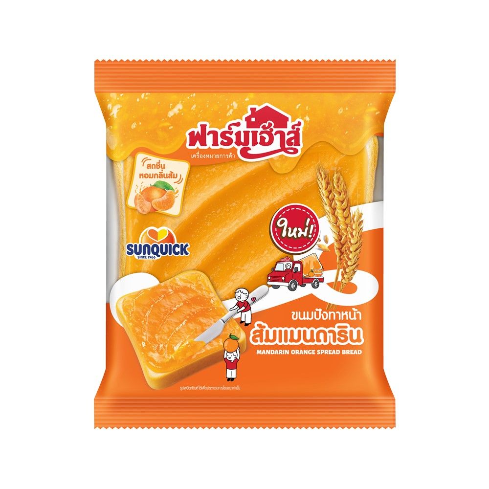 FARMHOUSE MANDARIN ORANGE SPREAD BREAD 60 G