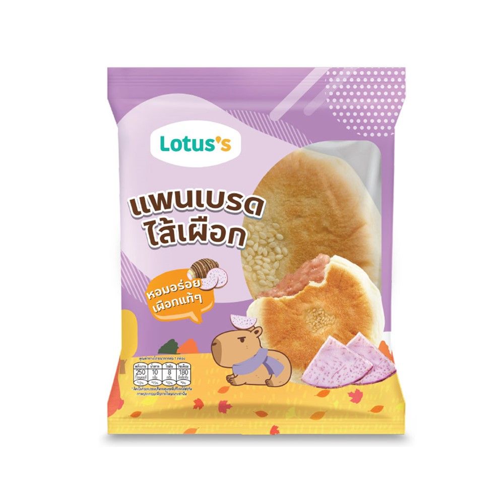LOTUSS TARO AND GINKGO PAN BREAD 85 G