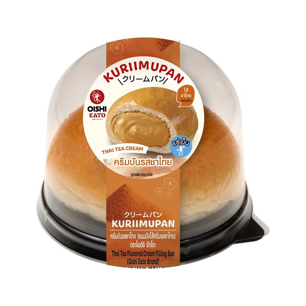 OISHI EATO THAI TEA CREAM FILLING BUN 77 G