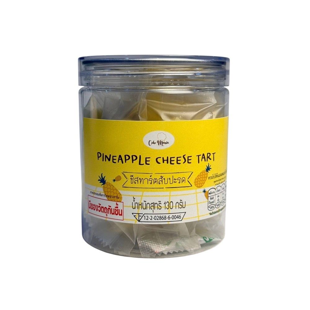 CAKE MANIA PINEAPPLE CHEESE TART 130 G