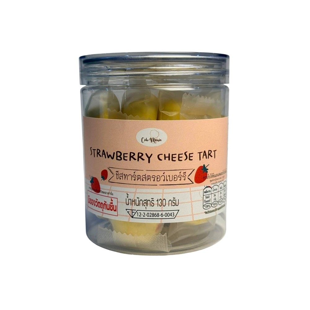 CAKE MANIA STRAWBERRY CHEESE TART 130 G