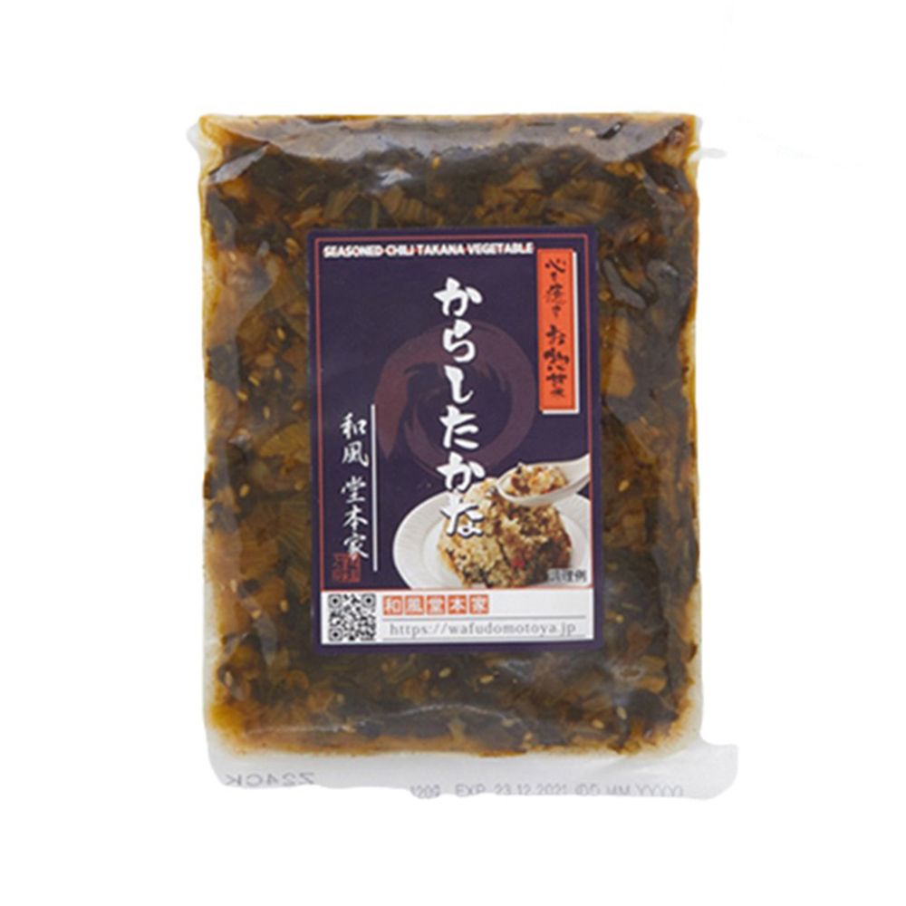 WAFUDOMOTOYA SEASONED CHILI TAKANA 120 G